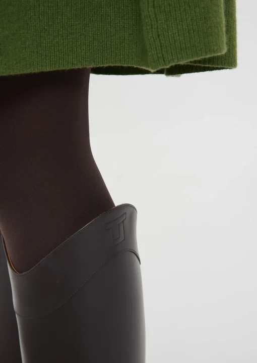 Bottes Kayleigh marrons en cuir