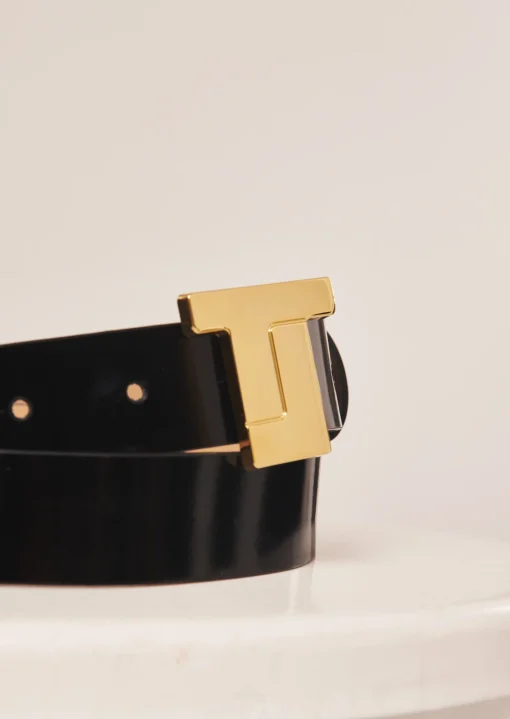 Ceinture 8 Bis noire en cuir