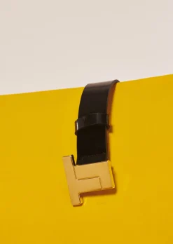 Ceinture 8 Bis noire en cuir