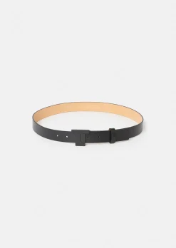 Ceinture 8 bis noire en cuir