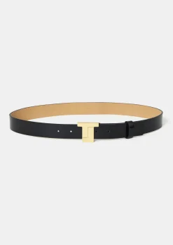 Ceinture 8 Bis noire en cuir