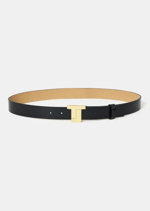 Ceinture 8 Bis noire en cuir