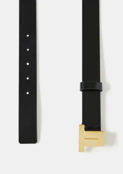Ceinture 8 Bis noire en cuir