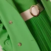 Ceinture Lauren écrue en cuir