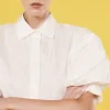 Chemise Calypso blanche en popeline