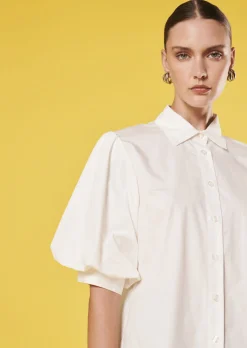 Chemise Calypso blanche en popeline