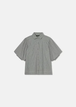 Chemise Calypso noire en vichy