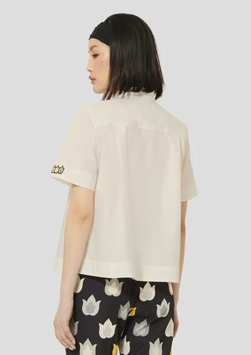 Chemise Camilou blanche en popeline