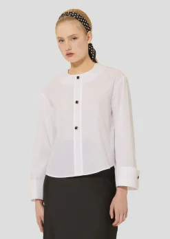 Chemise Carillon blanche en popeline