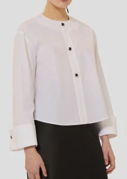 Chemise Carillon blanche en popeline