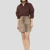 Chemise Carlotta bordeaux en popeline