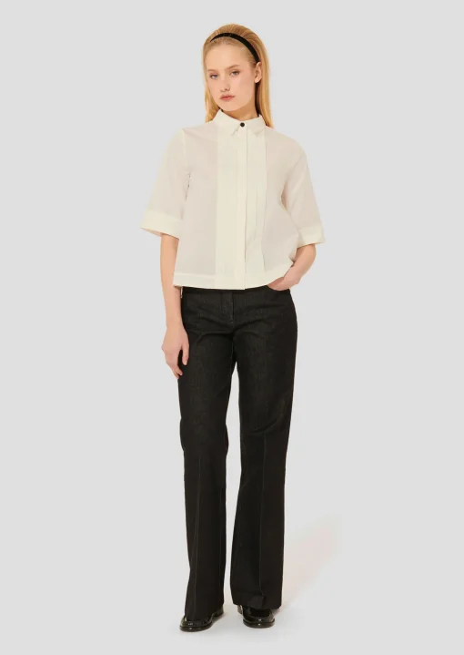 Chemise Chinon blanche en popeline