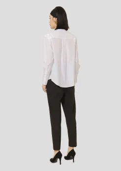 Chemise Clare blanche en popeline