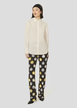 Chemise Clarisse blanche en coton