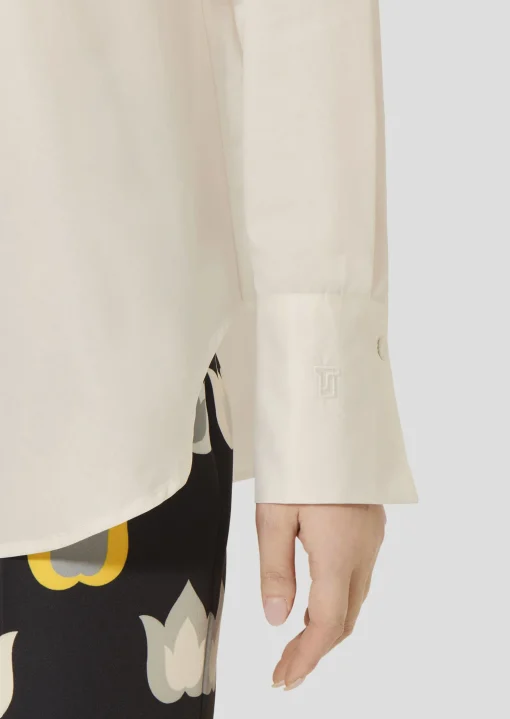 Chemise Clarisse blanche en coton