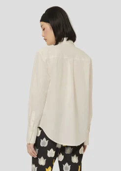 Chemise Clarisse blanche en coton