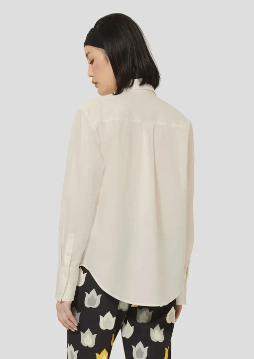 Chemise Clarisse blanche en coton