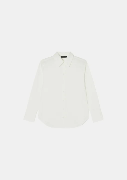 Chemise Clarisse blanche en coton