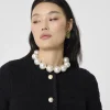Collier Bella à perles écrues nacrées