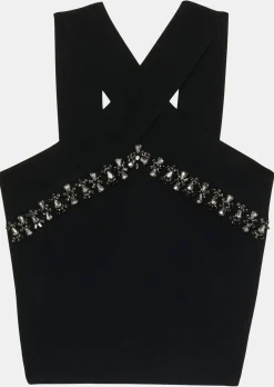 Débardeur Prana noir en maille