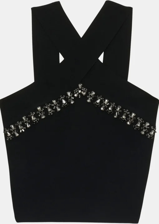 Débardeur Prana noir en maille