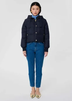 Doudoune Daisy bleu nuit matte