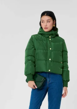 Doudoune Daisy verte matte