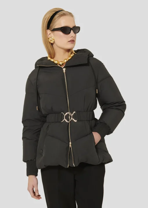 Doudoune Dina noire matte