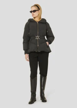 Doudoune Dina noire matte