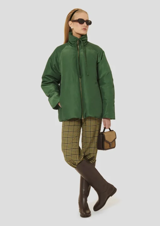 Doudoune Dune verte matte