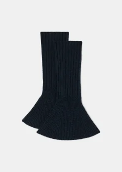 Gants Alma bleu nuit en laine