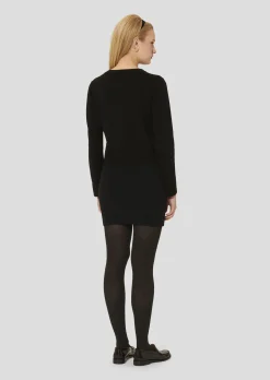 GiIet Gyslain noir en laine