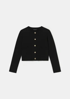 GiIet Gyslain noir en laine