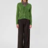 Gilet Germain vert en laine