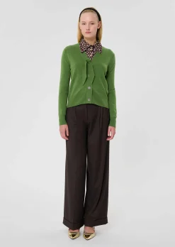 Gilet Germain vert en laine