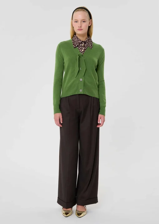 Gilet Germain vert en laine