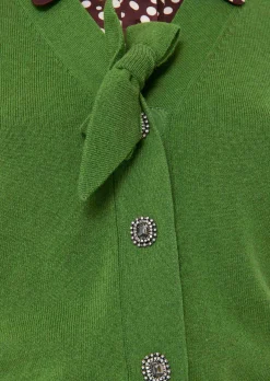 Gilet Germain vert en laine