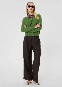 Gilet Germain vert en laine