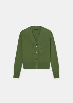 Gilet Germain vert en laine