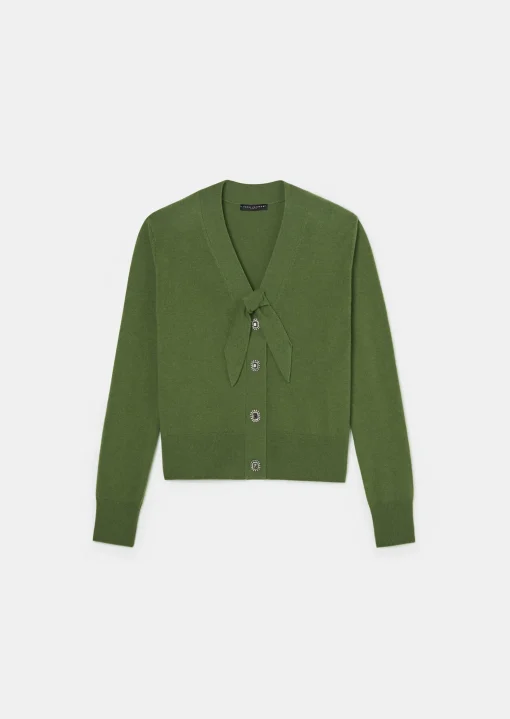 Gilet Germain vert en laine