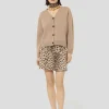 Gilet Gibus marron en laine merinos