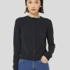 Gilet Ginno bleu nuit en laine merinos extrafine