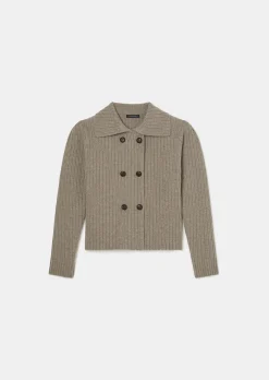 Gilet Goldie marron en laine