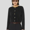 Gilet Guest bleu nuit en maille compacte