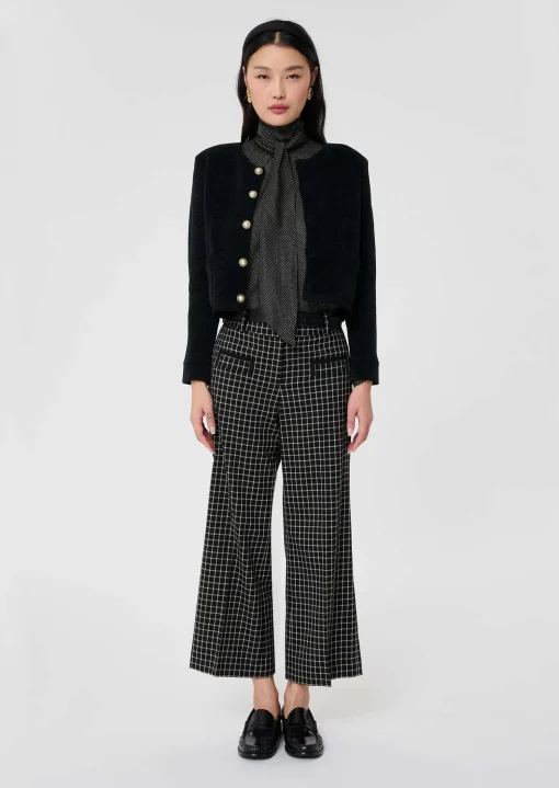 Gilet Guest noir en maille compacte