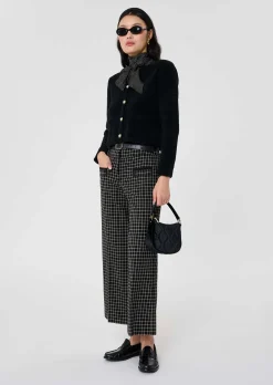 Gilet Guest noir en maille compacte