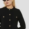Gilet Guetty noir en maille