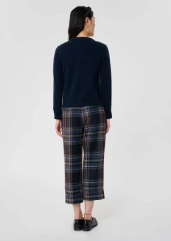 Gilet Guido bleu nuit en cachemire
