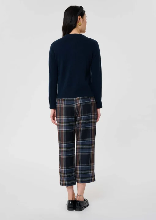 Gilet Guido bleu nuit en cachemire