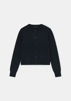 Gilet Guido bleu nuit en cachemire